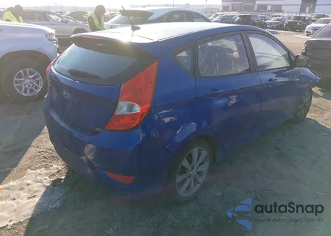 2012 Hyundai Accent Se z USA, uszkodzony, nr VIN KMHCU5AE9CU013704